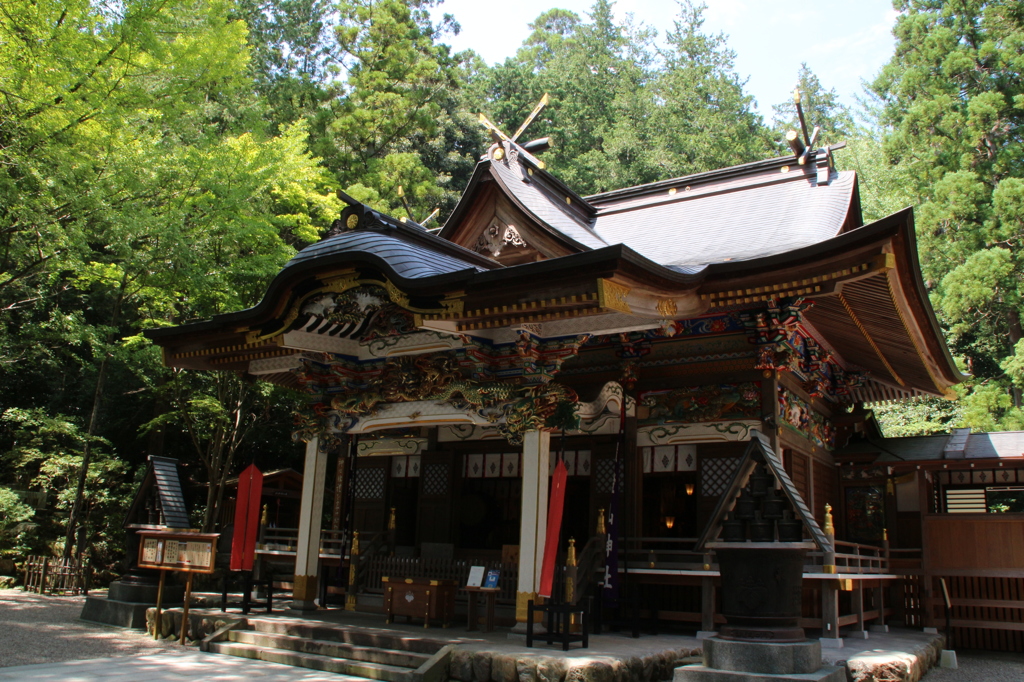 宝登山神社。