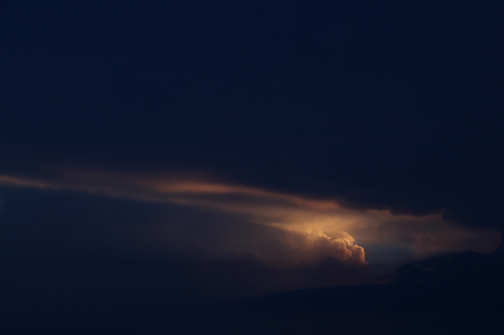 雲の切れ間。