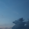9月2日、雲模様。
