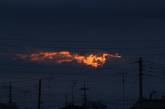 9月7日、夕暮れ。