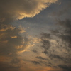 9月6日、雲模様。