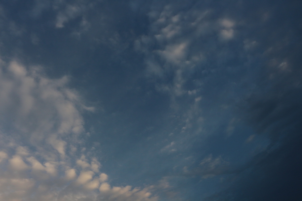 8月23日、空模様。