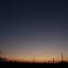 9月20日、夕暮れ。