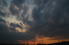 9月22日、夕暮れ。