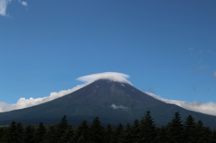 笠富士。