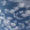 9月7日、雲模様。