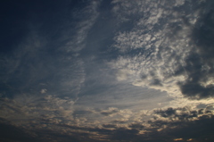 8月21日、夕暮れ。