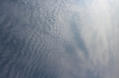 8月24日、雲模様。