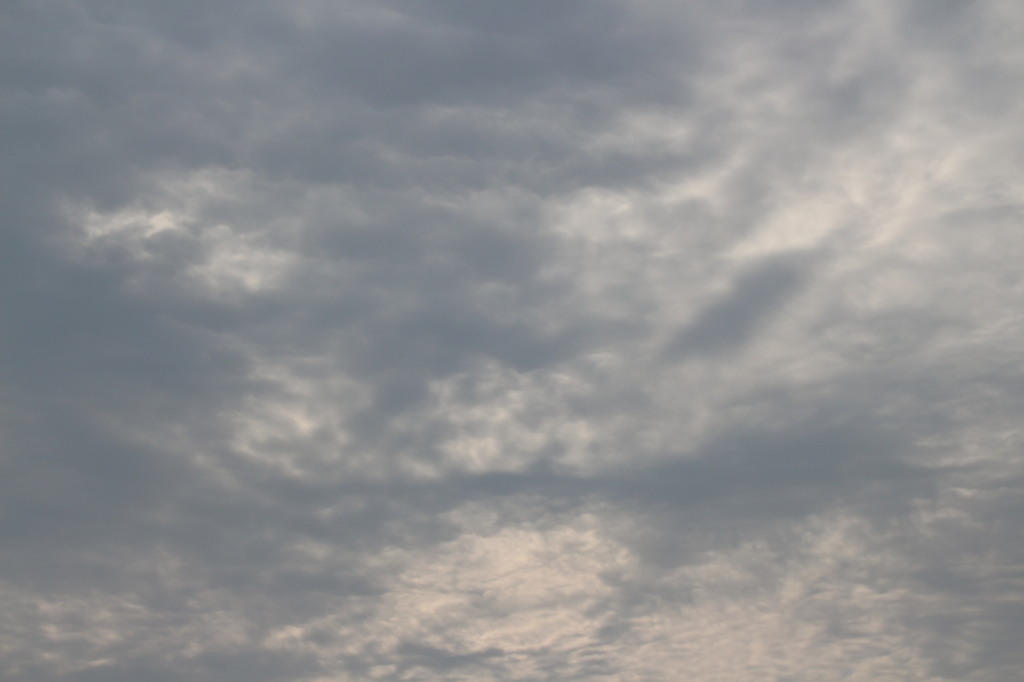8月14日、空模様。