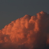 夕焼雲。