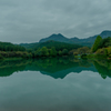 初秋の水鏡