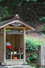 山道のお地蔵さん