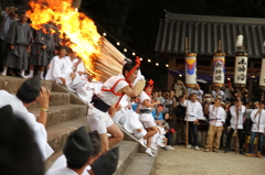 往馬大社火祭り あと少し！