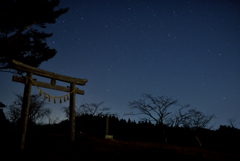 旭山からの星空