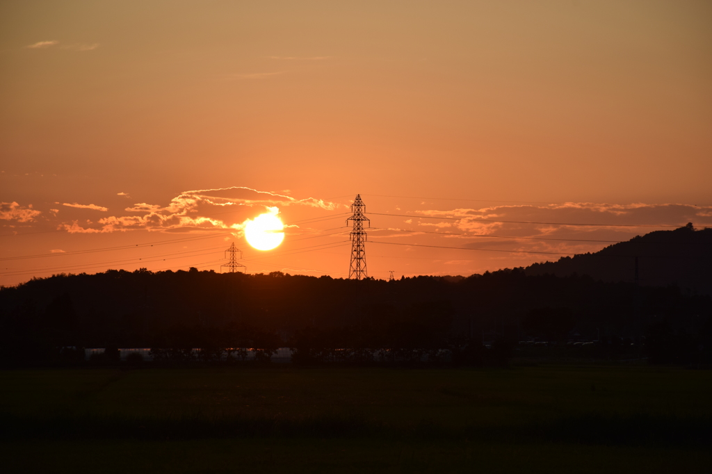夕焼け