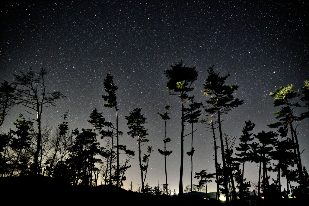 満天の星空