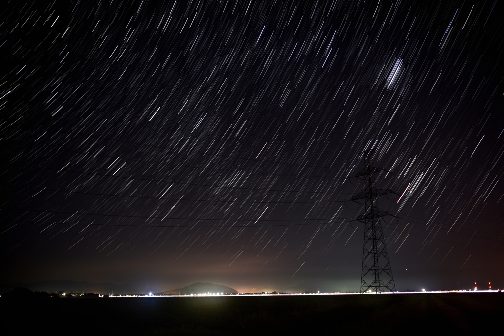 田舎の星空