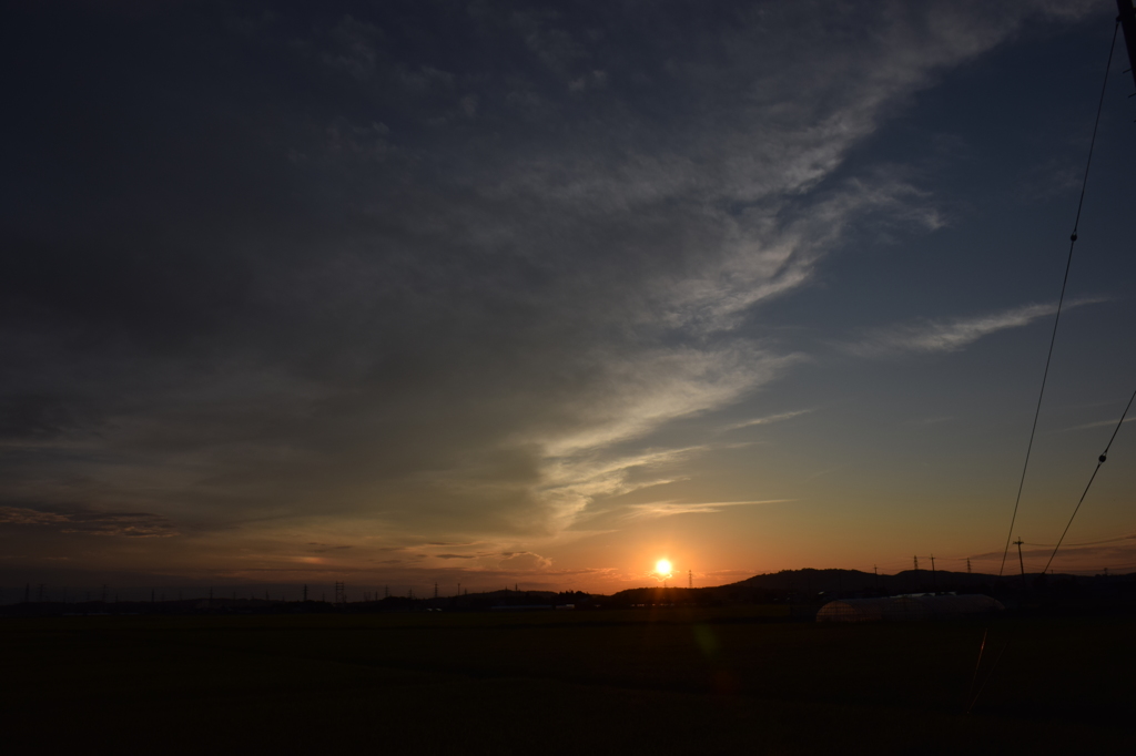 夕焼け空