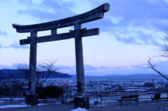 神社からの眺め