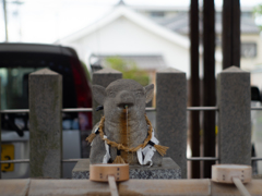 羊神社 手水舎