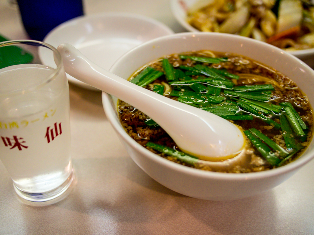 台湾ラーメン。