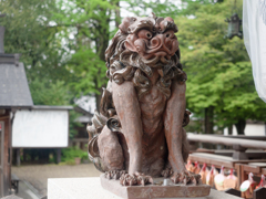 吉備津彦神社狛犬