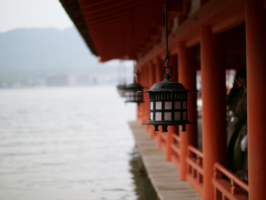 厳島神社 海