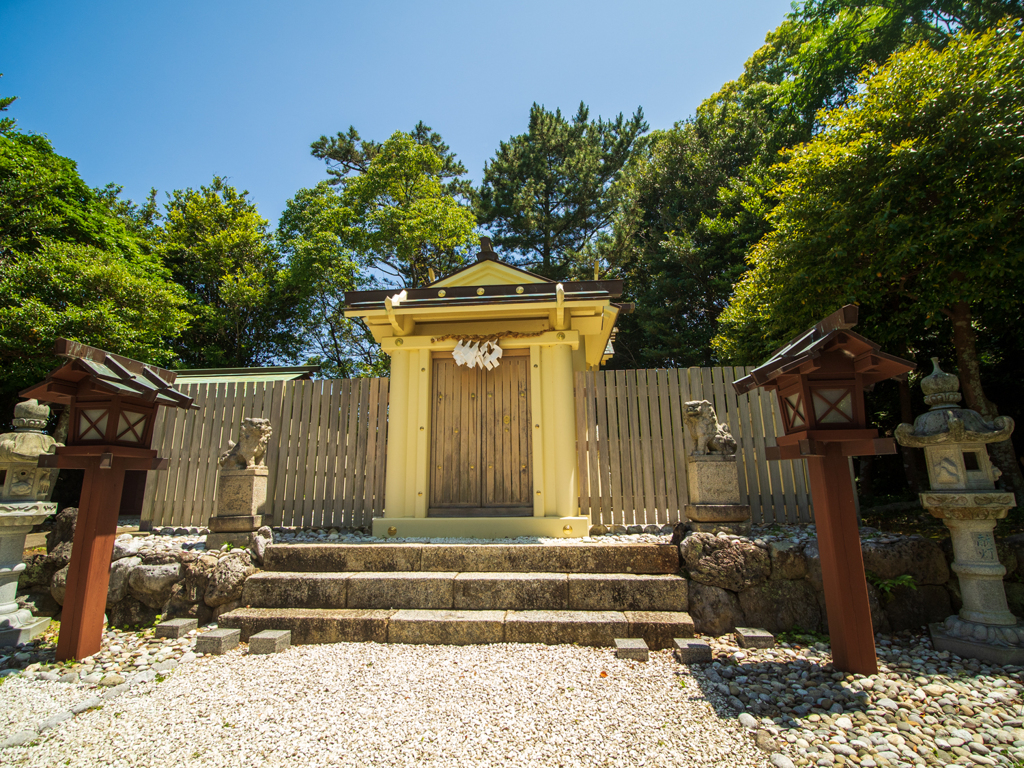 八代神社 神前