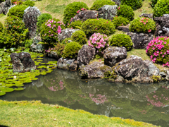 龍潭寺庭池