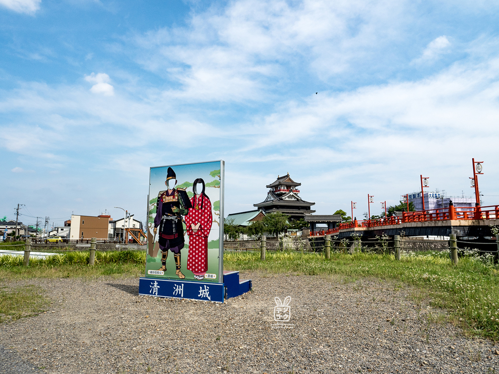 信長＆濃姫パネル