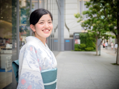 着物女子