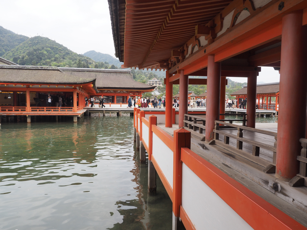 厳島神社　回廊