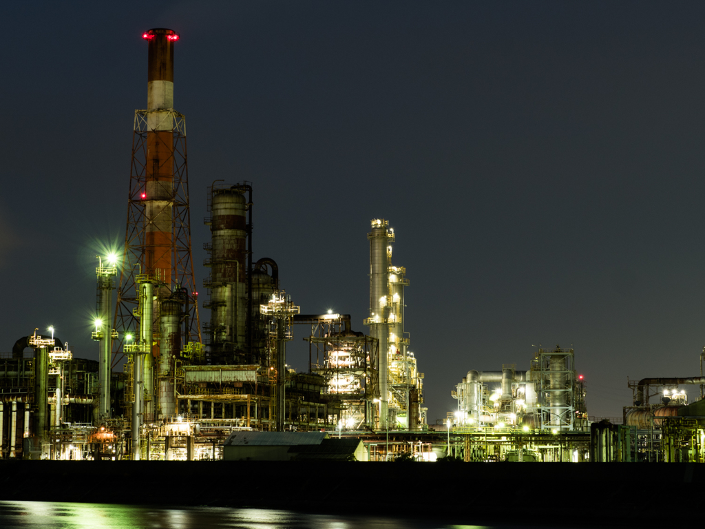 四日市工場夜景 