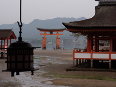 厳島神社 潮干珠 大鳥居