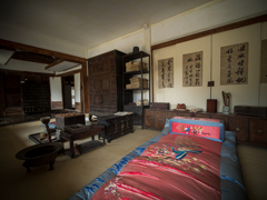韓国地主の家 主人の部屋
