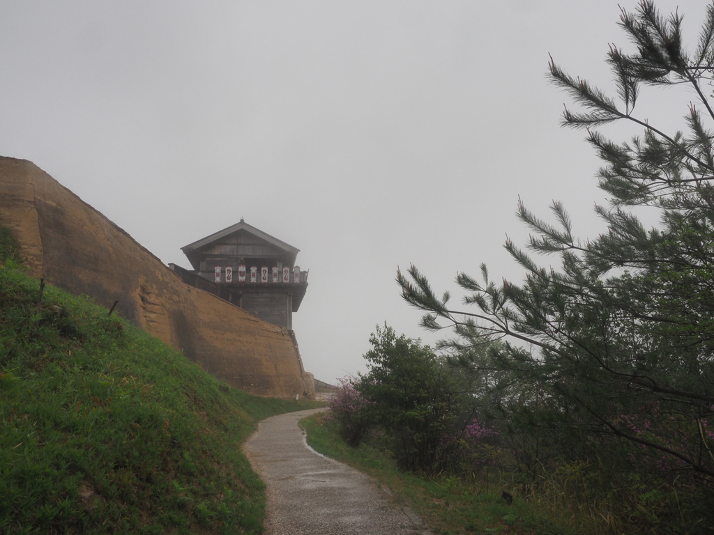 鬼ノ城 奥行