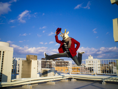 屋上ジャンプ