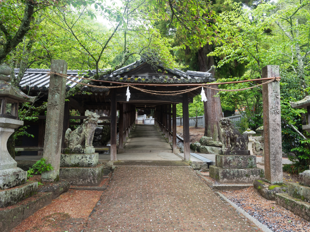 吉備津神社 裏