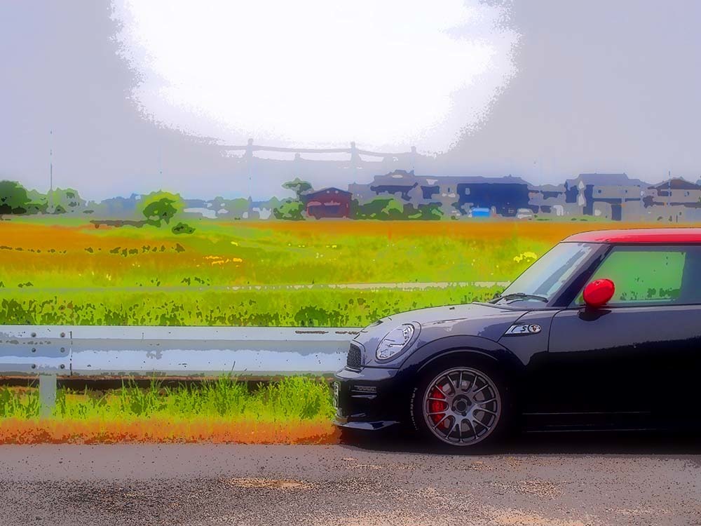 知合いのMINIを撮らせて頂きました
