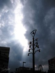 雲の切れ間