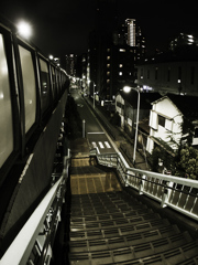 月島に向かう所