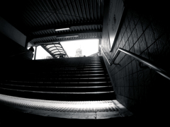 地下駅→地上