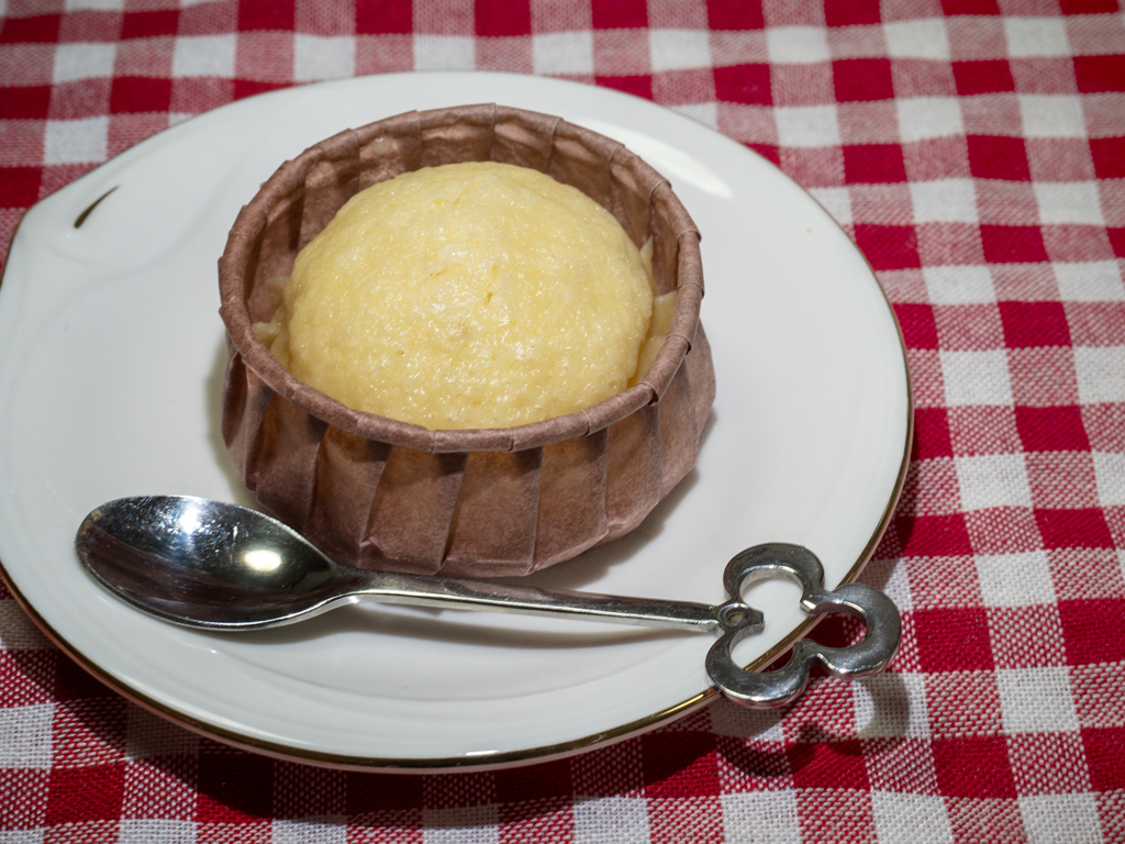 バナナ蒸しパン
