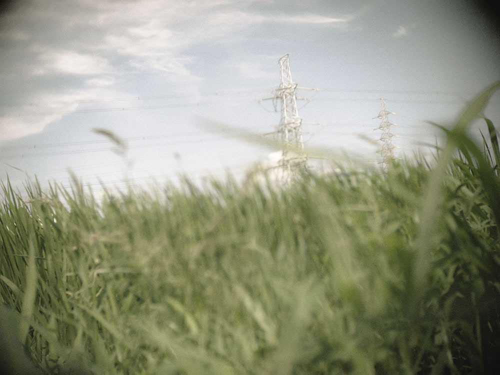 押入れの奥からでてきた昔撮った写真風