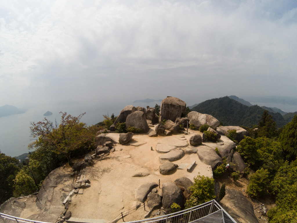 弥山　山頂