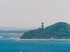 伊良湖灯台海から