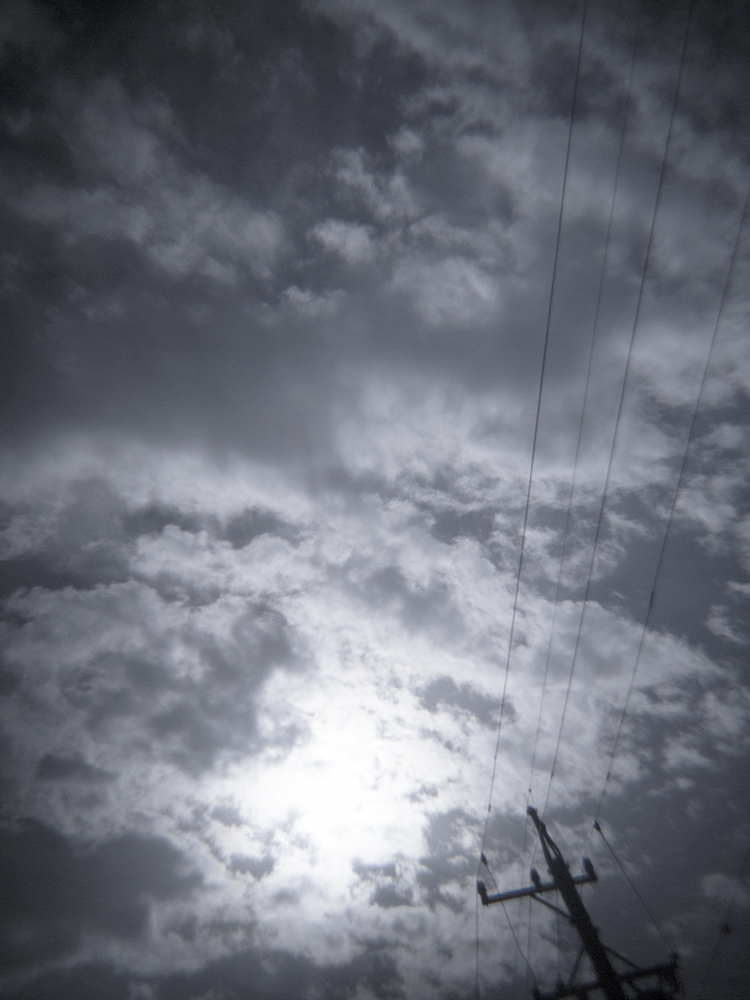 雲のある空