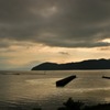 琵琶湖の夕景