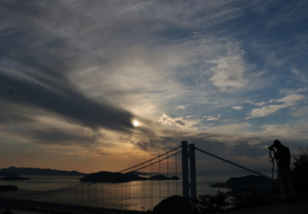 瀬戸の夕焼け