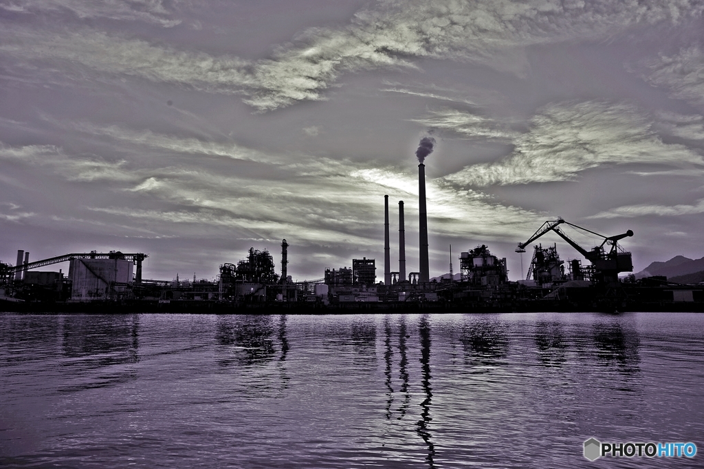 Portrait of the industrial area 3